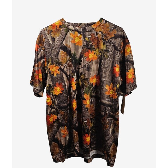 Clemson Tigers Paw Camo T-Shirt – Polyester Size XL - Picture 1 of 7